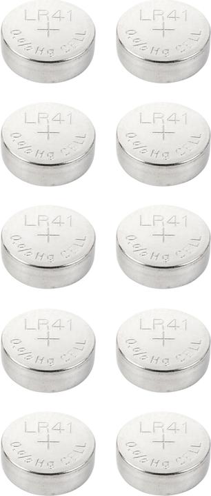 Voltcraft Pile alcaline (10 pcs, LR41, 35 mAh)