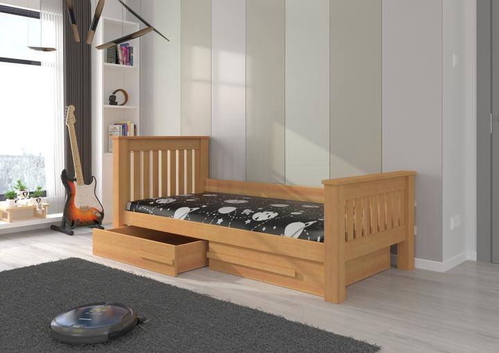 Immagine prodotto ADRK Furniture Letto con materasso CARMEL 180x80 (180 x 80 cm)