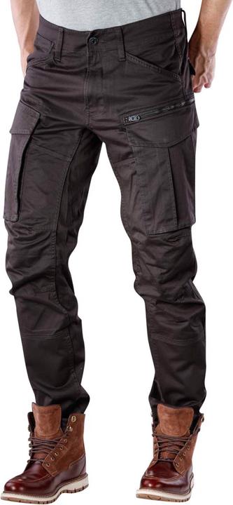 Actual product image G-Star 3D Tapered Cargo Pant Rovic Zip raven (W34/L30)