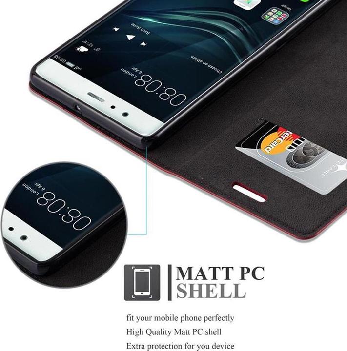 Produktbild Cadorabo Book Invisible Magnet Cover (Huawei P9)