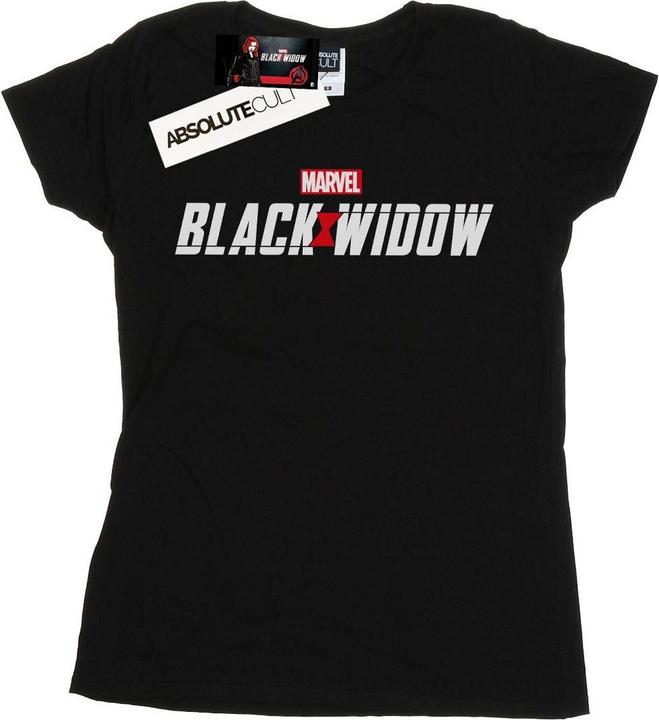 Black Widow Movie Logo TShirt (L)
