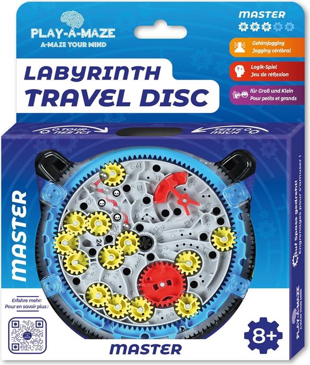 Immagine prodotto Play-a-maze Disco da viaggio del labirinto MASTER (d,f) (Tedesco)