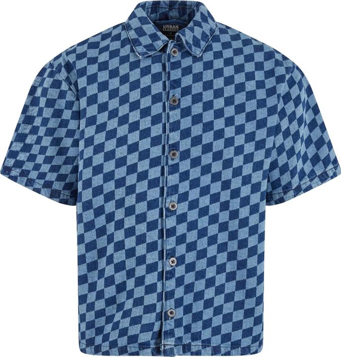Produktbild Urban Classics Laser Check Printed Boxy Shirt - 166805 (XL)