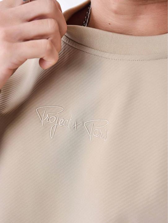 Produktbild Project X Paris Texturiertes Sweatshirt mit Rundhalsausschnitt (L)