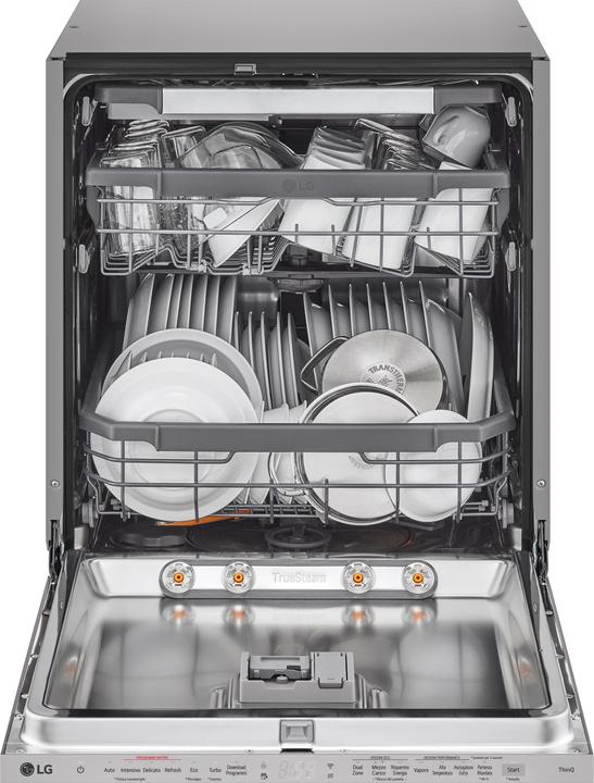 Produktbild LG QuadWash DB365TXS Vollspülmaschine Klasse B 14 Massgedecke Dampf Wi-Fi