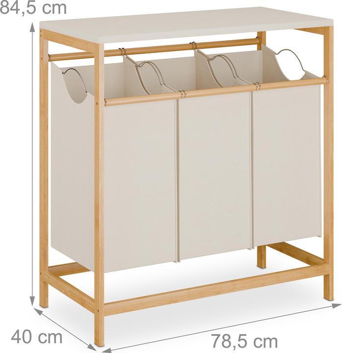 Actual product image Relaxdays Wäschesammler (40 l)