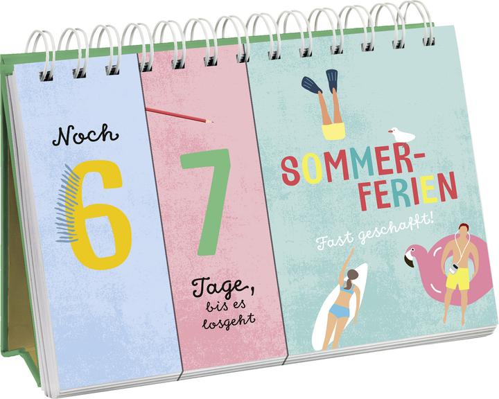 Actual product image My school start and vacation countdown (Hardcover, German)