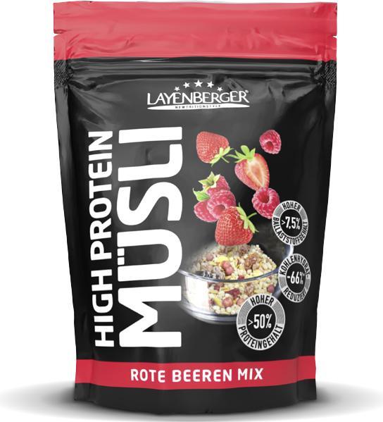 Produktbild Layenberger High Protein-Müsli Rote Beeren Mix (400 g)