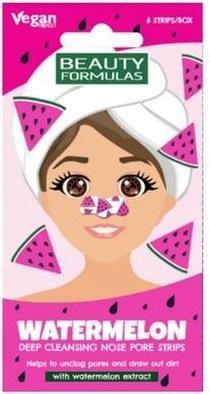 Image du produit NoName Bandelettes nasales pour un nettoyage en profondeur à la pastèque - 6 pièces (Chiffons de nettoyage)