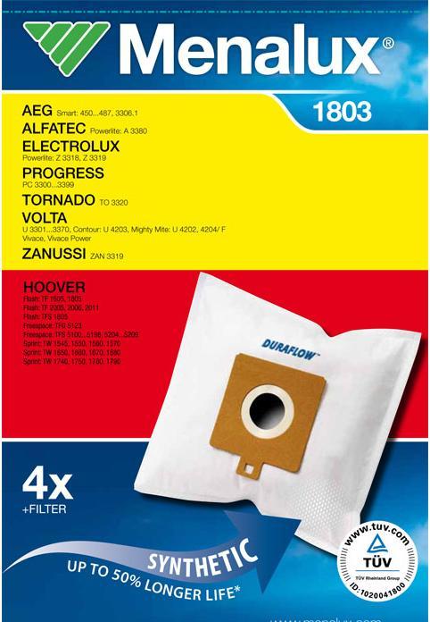 Produktbild Menalux Staubsaugerbeutel (4 x)