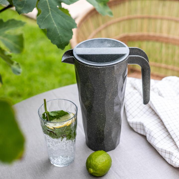Actual product image Koziol Carafe 1.5 l, Dark gray (1.50 l)