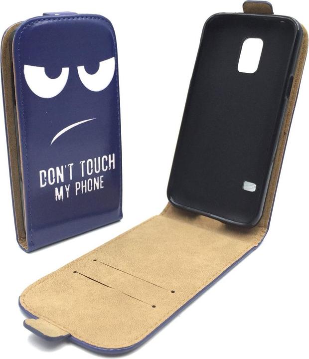 Produktbild König Design Handyhülle für Samsung Galaxy S5 / S5 Neo Schutztasche Wallet Cover Case Blau (Samsung Galaxy S5 Neo, Samsung Galaxy S5)
