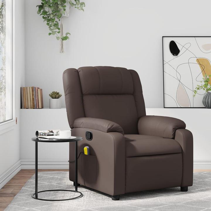 Immagine prodotto VidaXL Sedia da massaggio in similpelle marrone,Colore: Marrone,Materiale