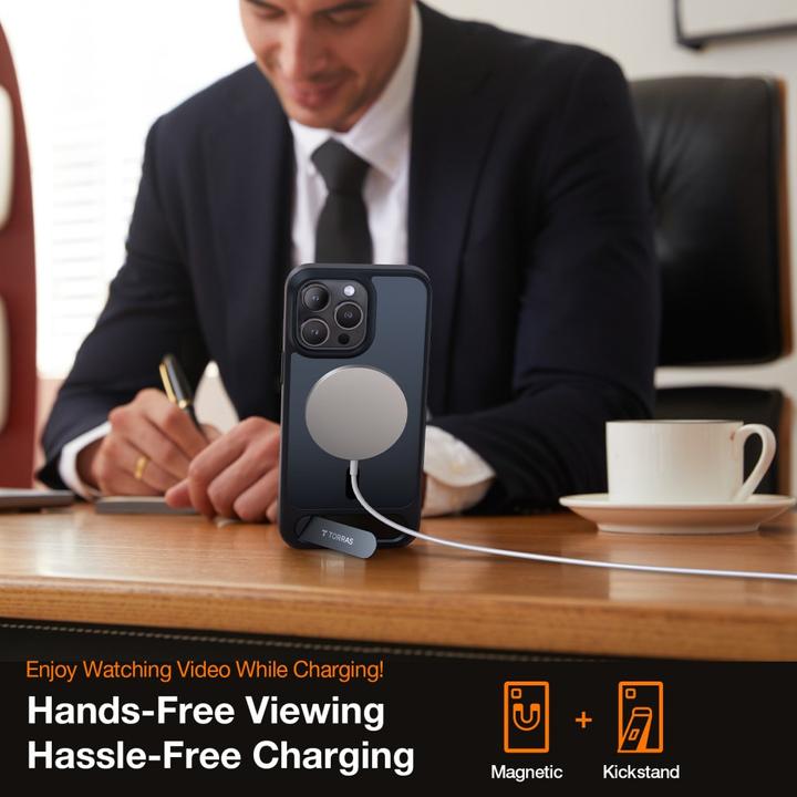 Actual product image Torras UPRO Pstand iPhone 15 Pro (Apple iPhone 15 Pro)
