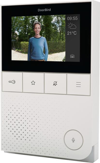 Actual product image Doorbird D11 Home-Set Edelstahl V2A Aufputz inkl. Innenstation (Cable, App)