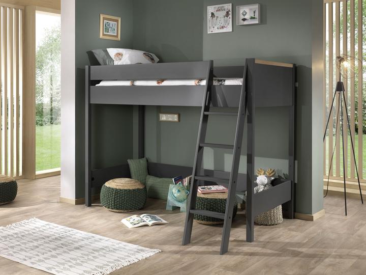 Immagine prodotto Vipack Letto a mezza altezza London 3 pezzi (90 x 200 cm)
