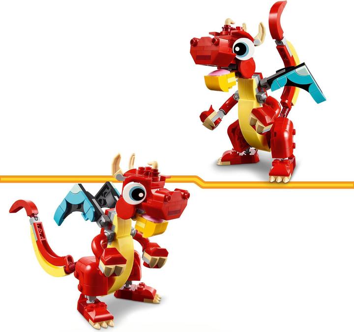 Image du produit LEGO 31145 Dragon rouge (31145, LEGO Creator 3-in-1)