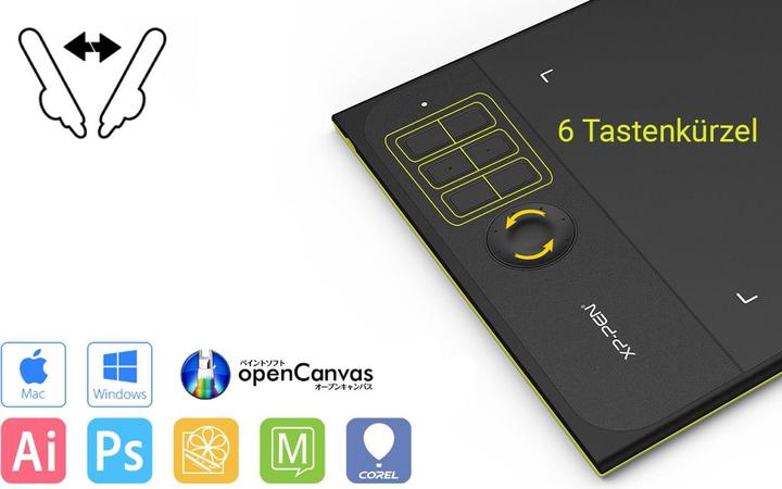 Produktbild XP-Pen Star 06C (10.60", 5080 lpi)