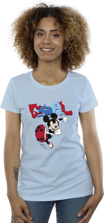 Immagine prodotto Disney Mickey Mouse Goal Striker Pose Maglietta Donna (XXL)