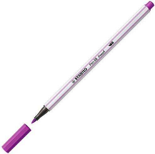 Produktbild STABILO Pen 68 brush Premium-Filzstift (Lila, 1 x)