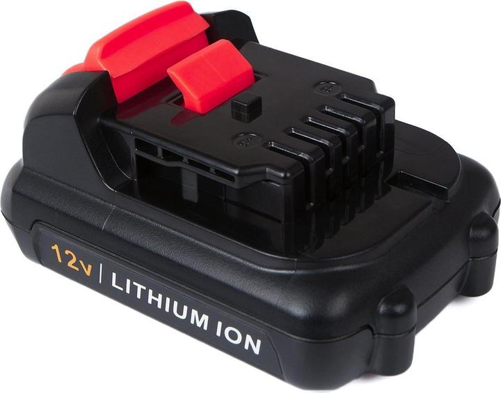 Lakuda Batterie für Dewalt 12V 2,5Ah Elektrowerkzeug DCB120 Li-ion (1 Stk., 2500 mAh)