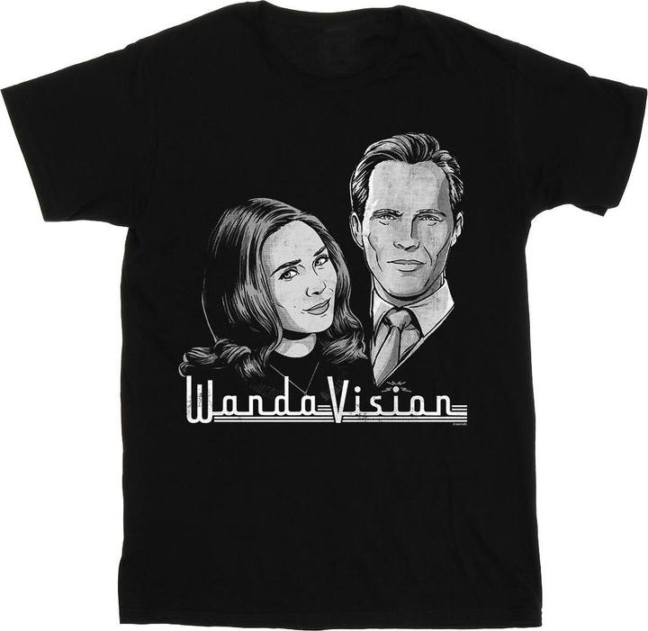 WandaVision Mono Stars TShirt (S)