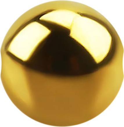 Star Piercing Ball Closure Kugel vergoldet (ohne Messing, Chirurgenstahl 316L)
