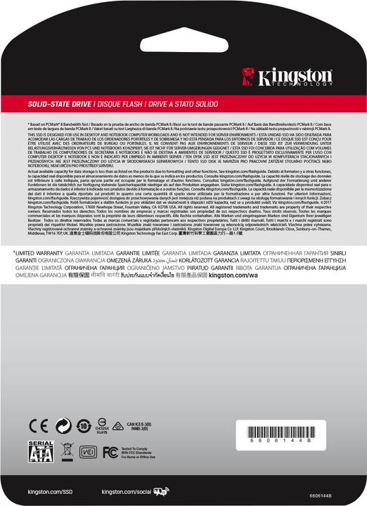Actual product image Kingston A400 (960 GB, 2.5")