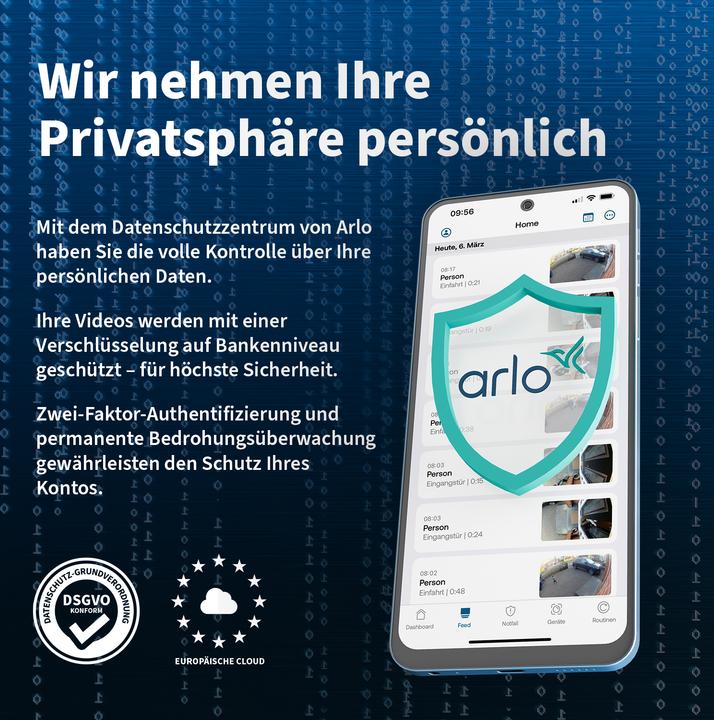 Produktbild Arlo PRO5 2K + Video doorbell 2K, PRO5 (2688 x 1520 Pixel)