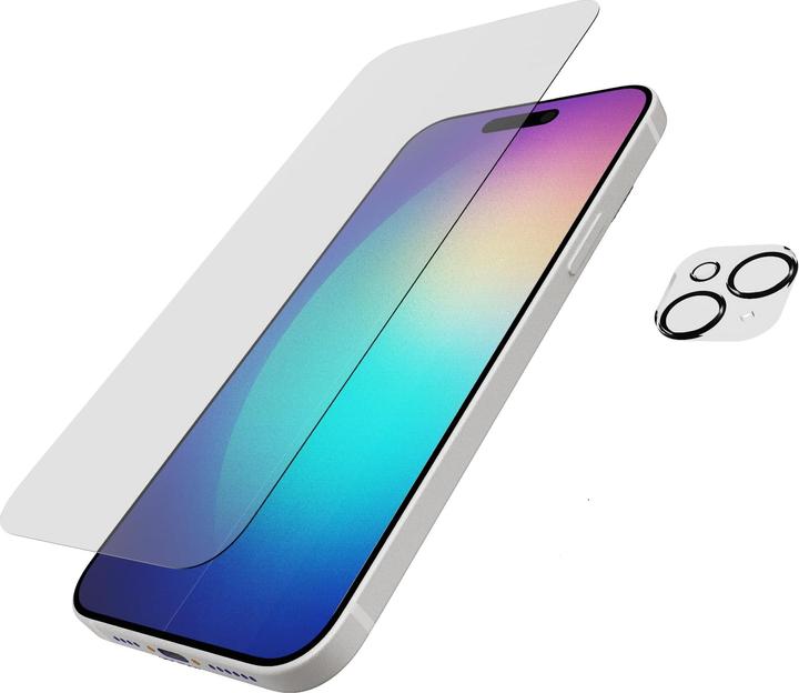 Actual product image tech21 Impact Glass/Camera Bdl Iphone (Apple iPhone 15 Plus)