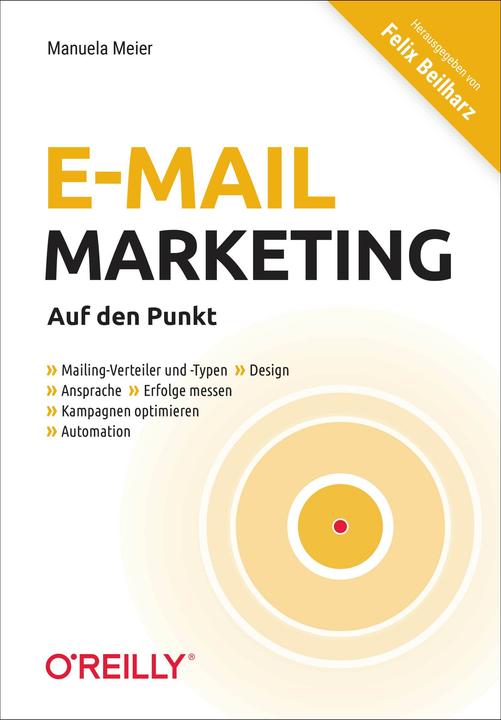 Actual product image Email Marketing - To the point (German, Manuela Meier, 2025)