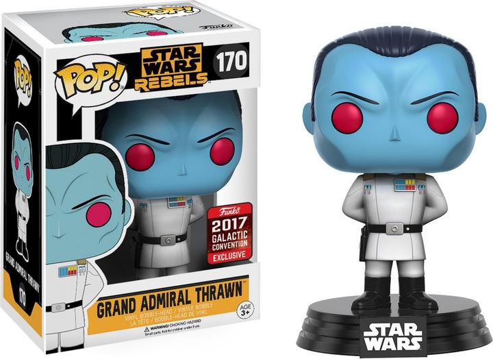 Produktbild Funko POP! Star Wars Rebels Grand Admiral Thrawn Exclusive Galactic Convention 2017