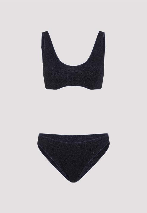 Actual product image Oséree Bikini "Lumière" dunkelblau (38, M)