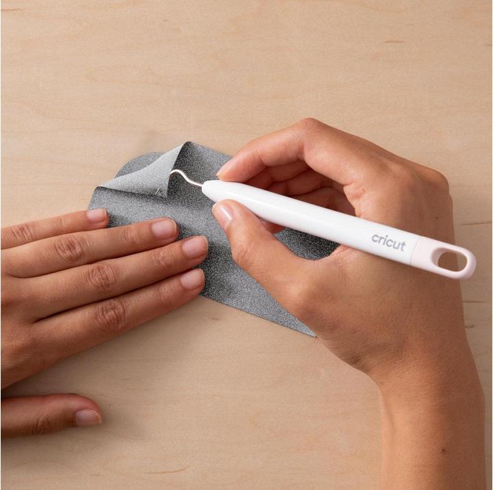 Actual product image Cricut Iron-on film Joy Xtra Smart 24.1 x 48.3 cm, silver glitter
