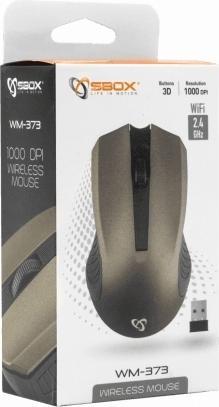 Actual product image Sbox WM-373G pilka (Wireless)