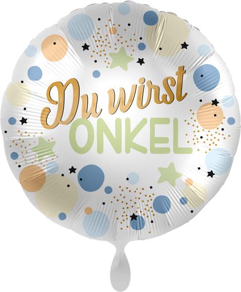 Produktbild Premioloon Folienballon du wirst Onkel - leer (1 x)