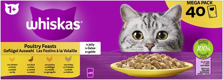 Whiskas Borsa della freschezza (Adulto, 40 pz., 3400 g)