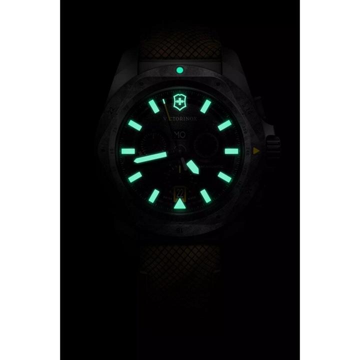 Produktbild Victorinox I.N.O.X. Chrono 43, SIR, BLK dial,BRN structured m (Swiss Made, Chronograph, 43 mm)