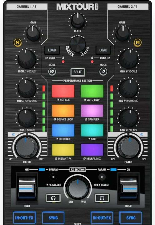 Actual product image reloop Mixtour Pro