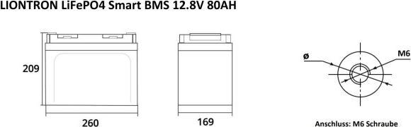 Image du produit Liontron LX Smart BMS 12,8V 80Ah (12.80 V, 80 Ah)