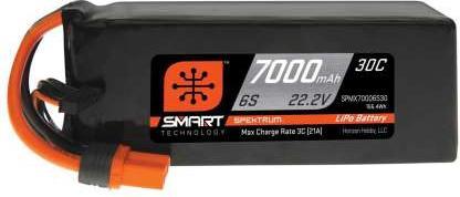 Produktbild Spektrum LiPo Akku 7000mah 6S 22.2V Smart LiPo 30C, iC5 (22.20 V, 7000 mAh)