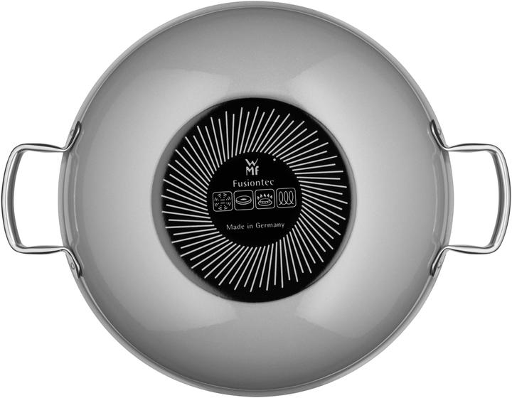 Produktbild WMF Wok stahlgrau (32 cm, Wok Pfanne, Edelstahl)
