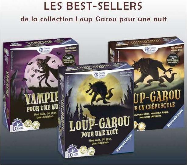 Actual product image Ravensburger Loup-Garou Epic Battle (French)