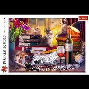 Produktbild Trefl Puzzle 2000 – Katzen am Fenster (2000 Teile)