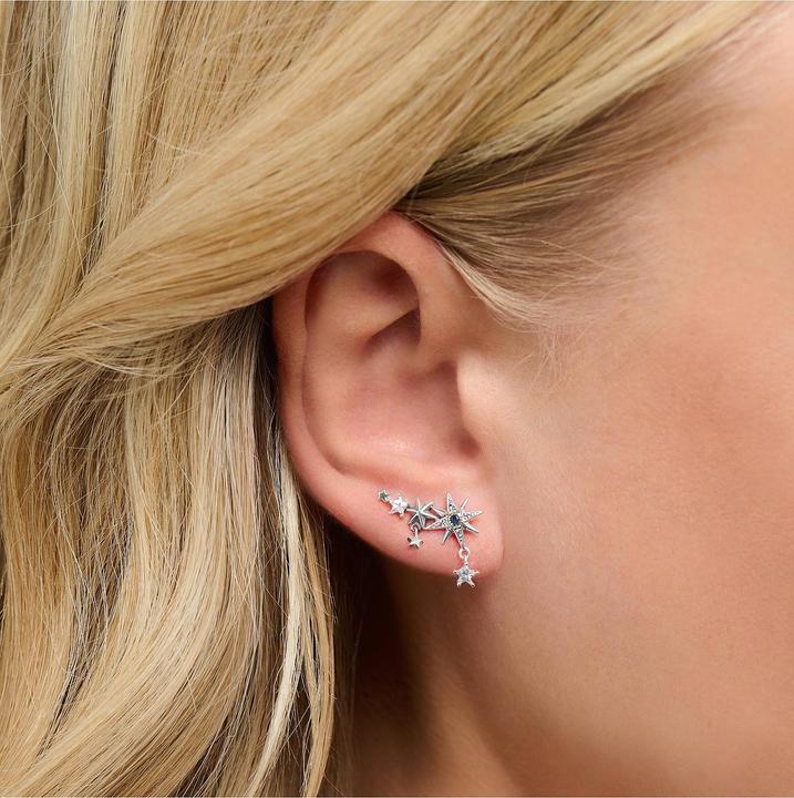 Productafbeelding Thomas Sabo Oorbellen Royalty Stars Zilver (925 zilver)