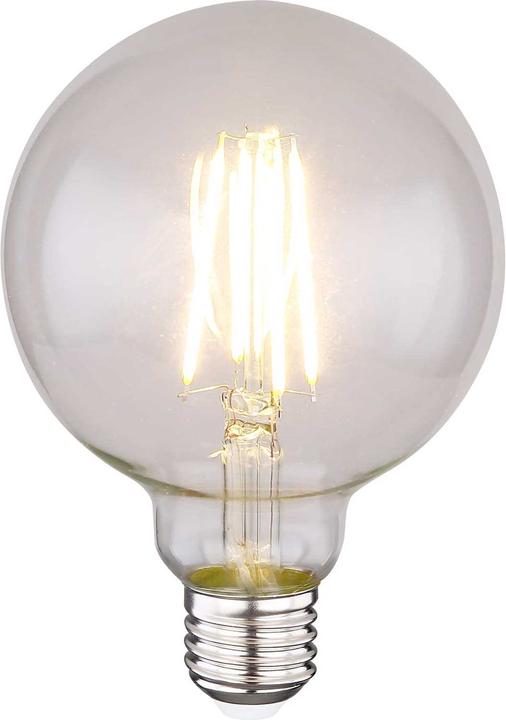 Globo LED Leuchtmittel silberfarben 1xE27 LED (E27, 7 W, 5 x, F)