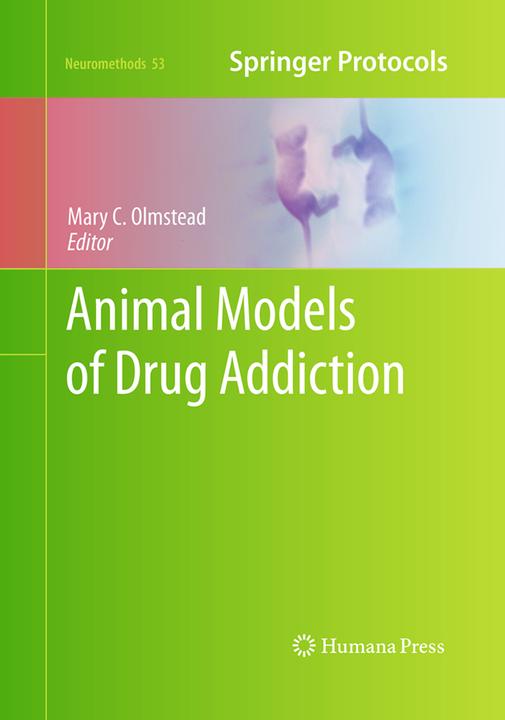 Produktbild Animal Models of Drug Addiction (Mary C. Olmstead, 2016)