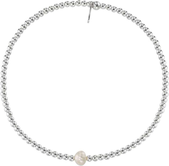 Bijouteria Silber-Armkettchen (17 cm, Süsswasserperle, Silber 925)