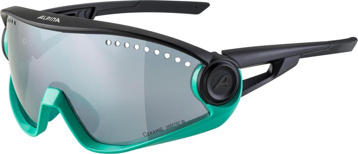 ALPINA SPORTS 5W1NG CM+ (Black, Turquoise, Black Mirror)