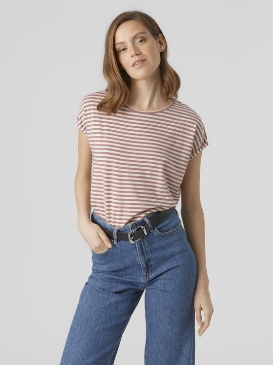 Actual product image Vero Moda Vmava Ss Top Stripe Ga Jrs Noos (XS)